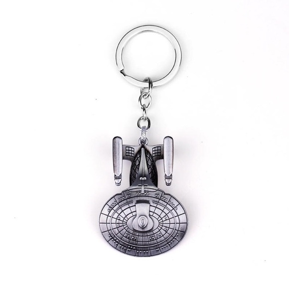 Star Trek Starship Enterprise Key Chain - Picture 1 of 3